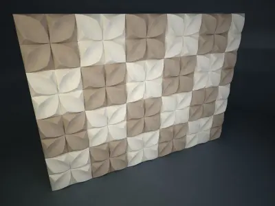 Coroflot Pattern 09 3D model
