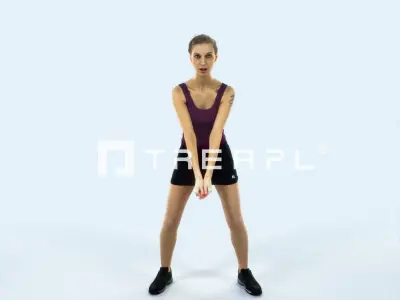 Aspiration 15I Digging Volleyball Sports Woman Low-poly 3D model