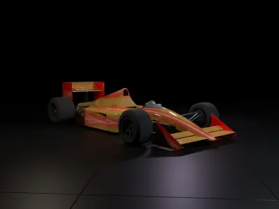 1988 F1 Car - 3D Printable Model Included 3D model