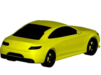 mercedes benz s-class 2016 3D model