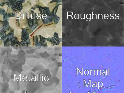 Realistic Crocodile 3D Model Sculpture Low-poly 3D model