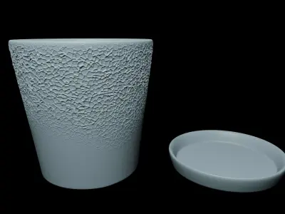 Flower Pots Collection 3D print model