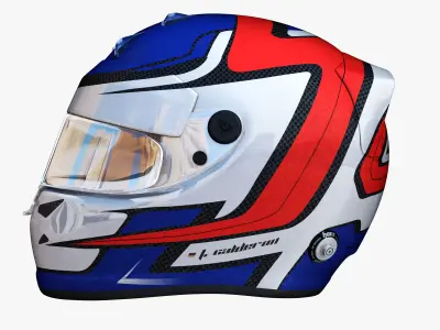 Calderon helmet 2018 Low-poly 3D model