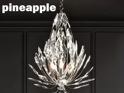 Crystal Pineapple 5 3D model