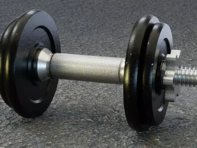 Dumbbell dumbbells 3D model