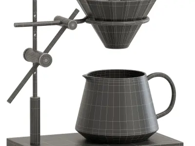 HOLZKLOTZ COFFEE DRIPPER 3D model