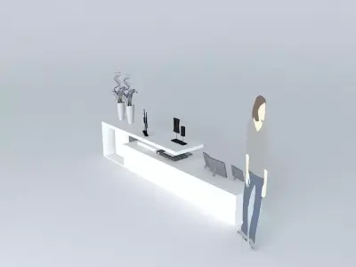 rack tv Free 3D model