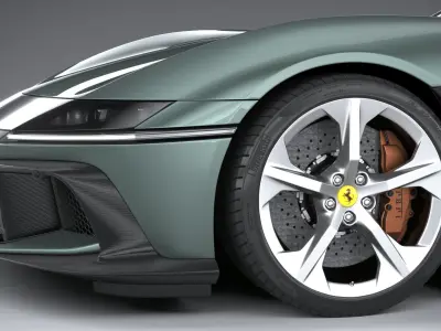 Ferrari 12Cilindri Spider 2025 3D model