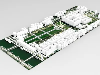 St Louis des Invalides Cathedral 3D model