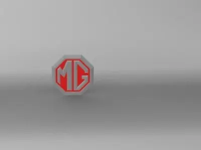 MG logo 3D print model
