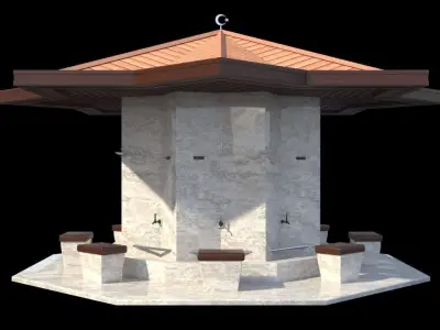FOUNTAIN - SHADIRVAN - 03 3D model