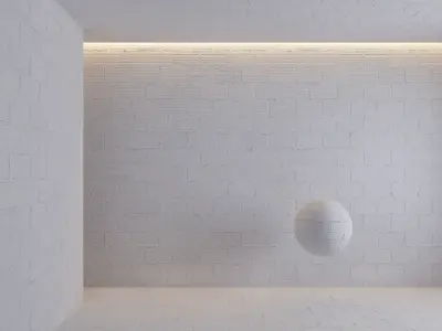 Painted Cinderblocks brick wall Texture