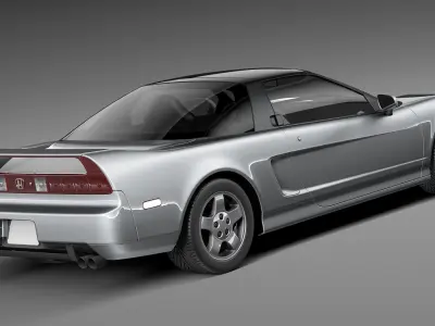 Acura NSX 1990 3D model