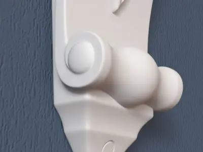 Decorative Corbel 3D model 3