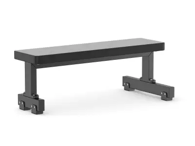 Technogym Pure Flat Bench  3D model