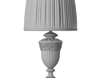 barnes and ivy florencio table lamp 3D model