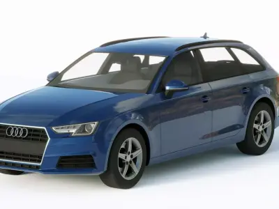 Audi A4 Avant 2019 3D model