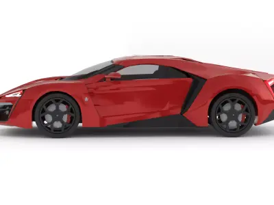 Lykan Hypersport-W Motors 3D model
