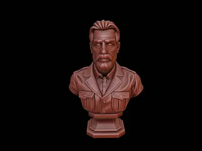 Software Engineer Bust 3D print model