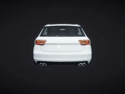 Car Hatchback 02 Active 3D model