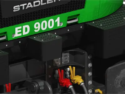 Stadler Euro Dual Green Cargo 3D model