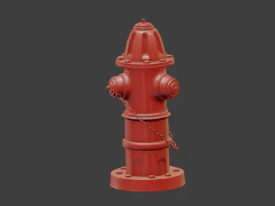 Fire Hydrant 3D model 3D model