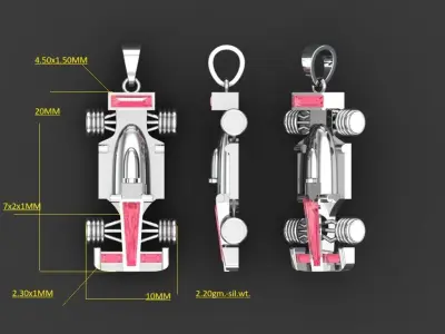 F1 car  3D print model purchase