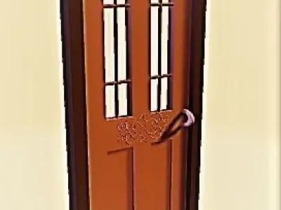 Door Set1 Free 3D model