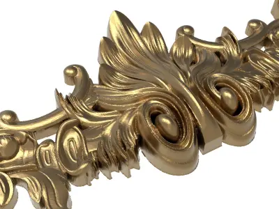  decorative pattern ready for 3D printing 3D model