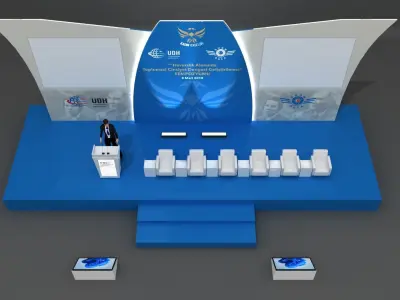  3D model Congress Stage 096 3D model