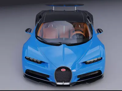 Bugatti Chiron 3D model