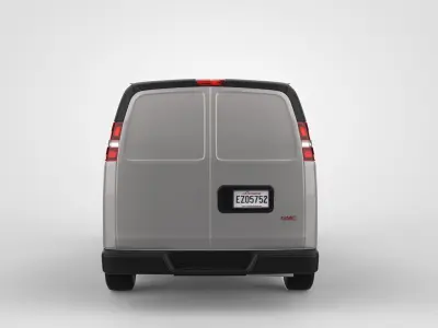 GMC Savana Cargo Van 3D model