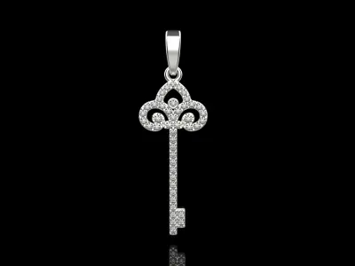 Key pendant model 951 3D print model