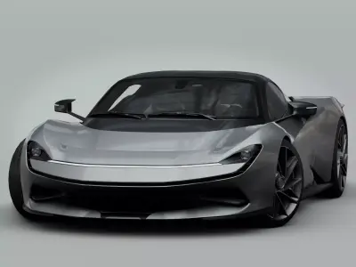 Pininfarina Battista 3D model