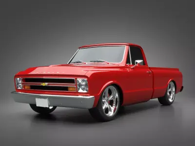1968 Chevrolet Truck 3D model
