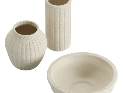 Thayer Basket Ceramics Collection 3D model