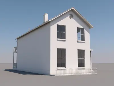 Traditional House 1 3D model