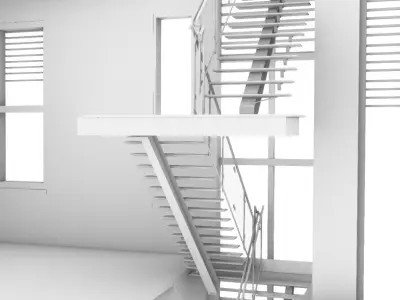 residential housing project  3D model