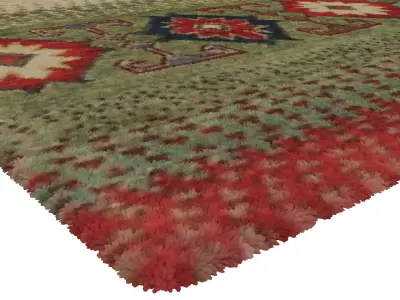 Rug Set 1969 3D model