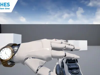 Watches for Unity3D and Unreal Engine Low-poly 3D model