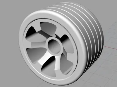 rc wheel4 3D print model