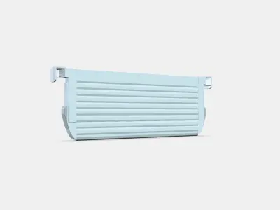 UPPDATERA Divider for drawer Low-poly 3D model