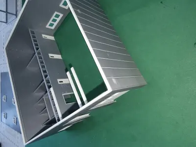 1 87 Scaled truck garage 3D print model