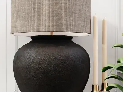 Bathroom Decor Set 07 3D model