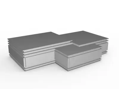 low table 02 3D model