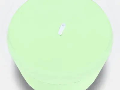 LOVSKOGSLUND Scented candle in glass Low-poly 3D model