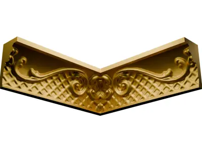 Cornice Molding 3D model
