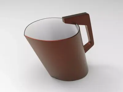 Basq Carafe Low-poly 3D model