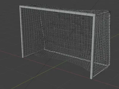 Handball-Futsal Goalpost  3D model