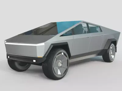 Tesla Cybertruck 3D model